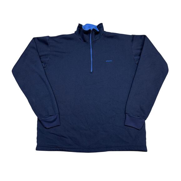 Vintage Patagonia Capilene 1/4 Zip Pullover Women's XL Made in USA - Picture 1 of 9